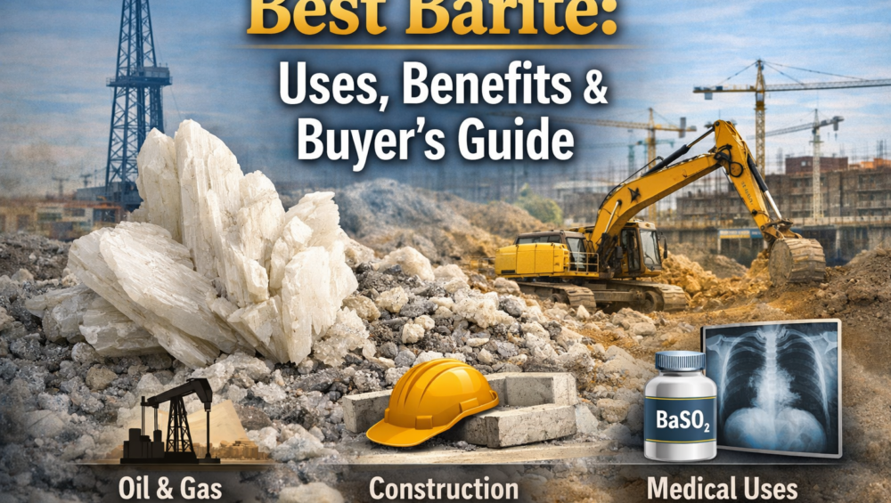 Best Barite: Uses, Benefits, Pricing & Complete Buyer’s Guide (2026)