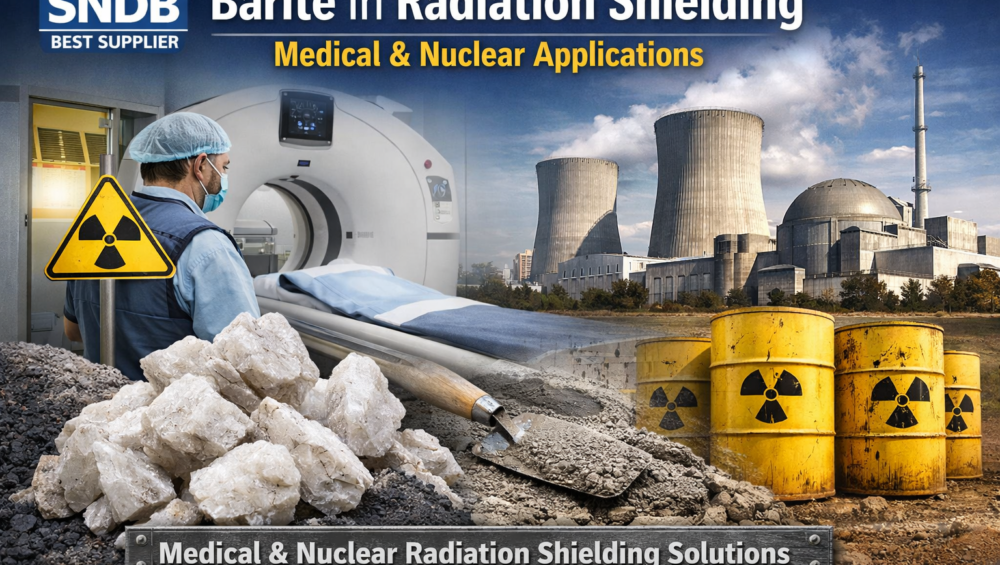 SNDB Best Supplier | Barite in Radiation Shielding: Medical and Nuclear Applications