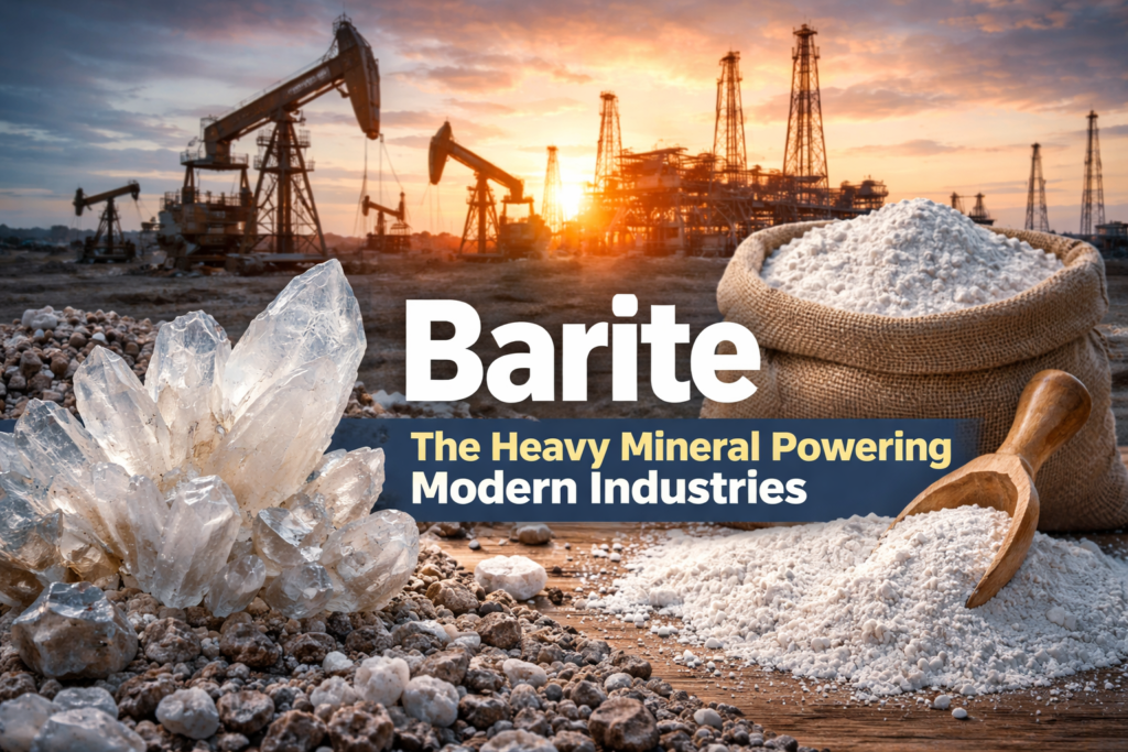 Barite: The Heavy Mineral Powering Modern Industries