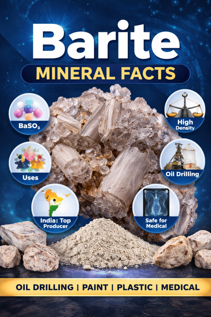 Barite Mineral Facts: Everything You Need to Know