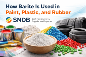 How Barite Is Used in Paint, Plastic, and Rubber | SNDB Best Manufacturer, Supplier and Exporter