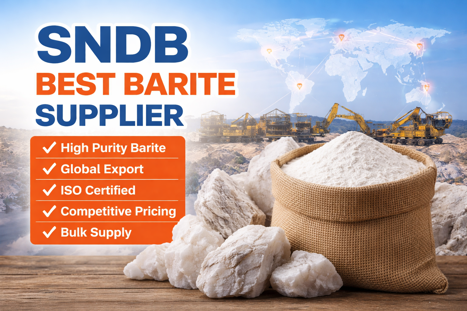 SNDB: Leading Barite Supplier